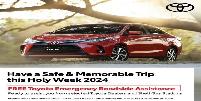Ensure Peace of Mind on the Road this Holy Week with Toyota’s Motorist Assistance
