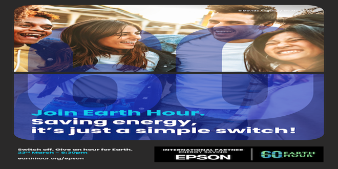 Epson Participates in Earth Hour 2024 to Advocate Global Environmental Action