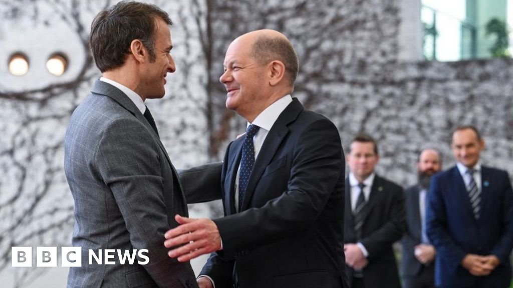 Europe rift on Ukraine clouds Macron talks in Berlin