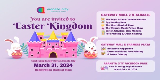 Experience a Majestic Easter Celebration at Araneta City
