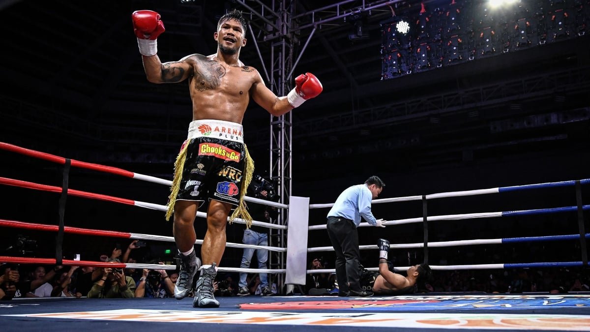 Filipino Olympian Eumir Marcial scores KO victory over Thai opponent