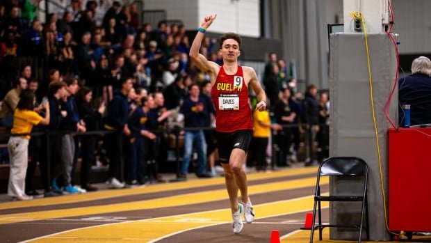 Guelph runner Max Davies leads pack of young record-breakers in U Sports championship season