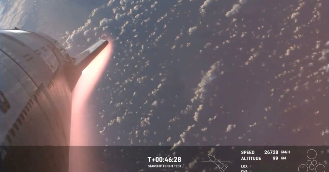 Highlights From SpaceXs Starship Test Flight