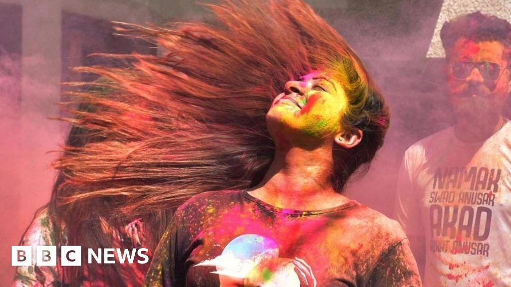 Indians celebrate Holi – the festival of colours