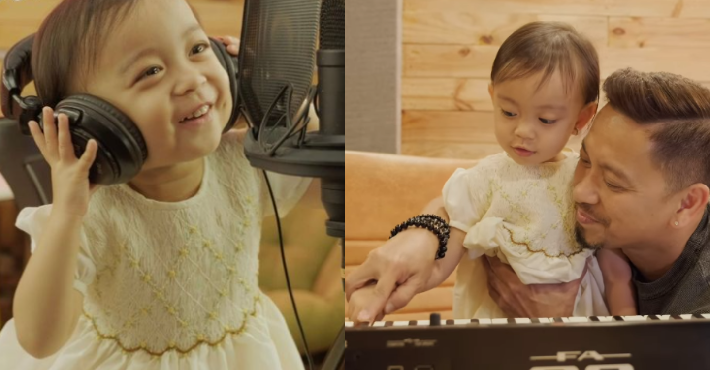 Jhong Hilario’s Daughter Sarina Debuts Adorable Music Video for Her “Fly Me to the Moon” Song Cover