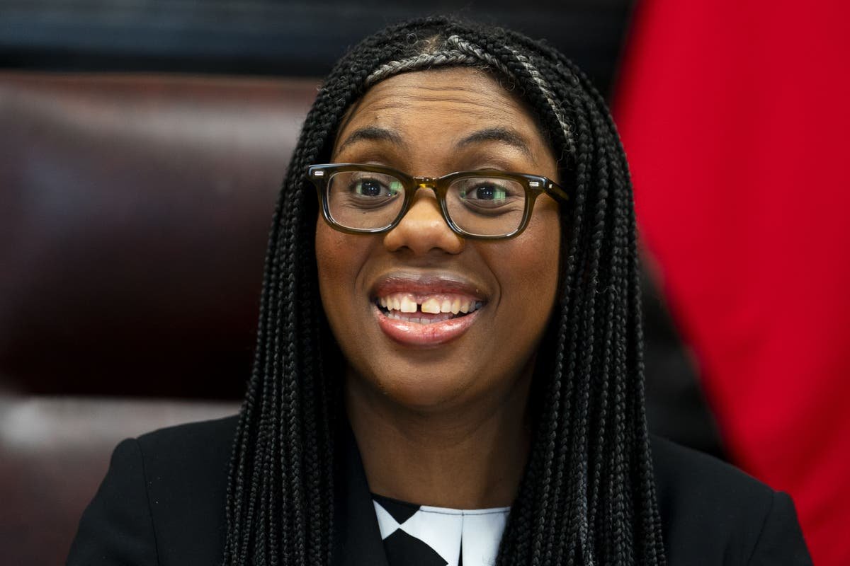 Kemi Badenoch insists Tory party ‘works well together’ then tells MPs to get behind Rishi Sunak