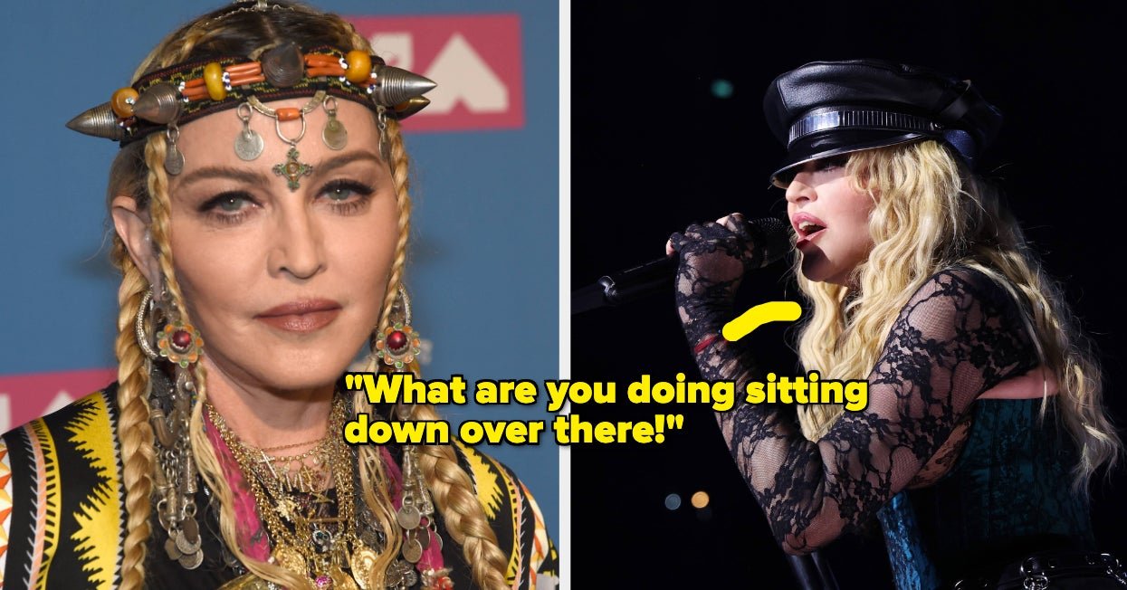 Madonna Tells Fan In A Wheelchair To Stand Up
