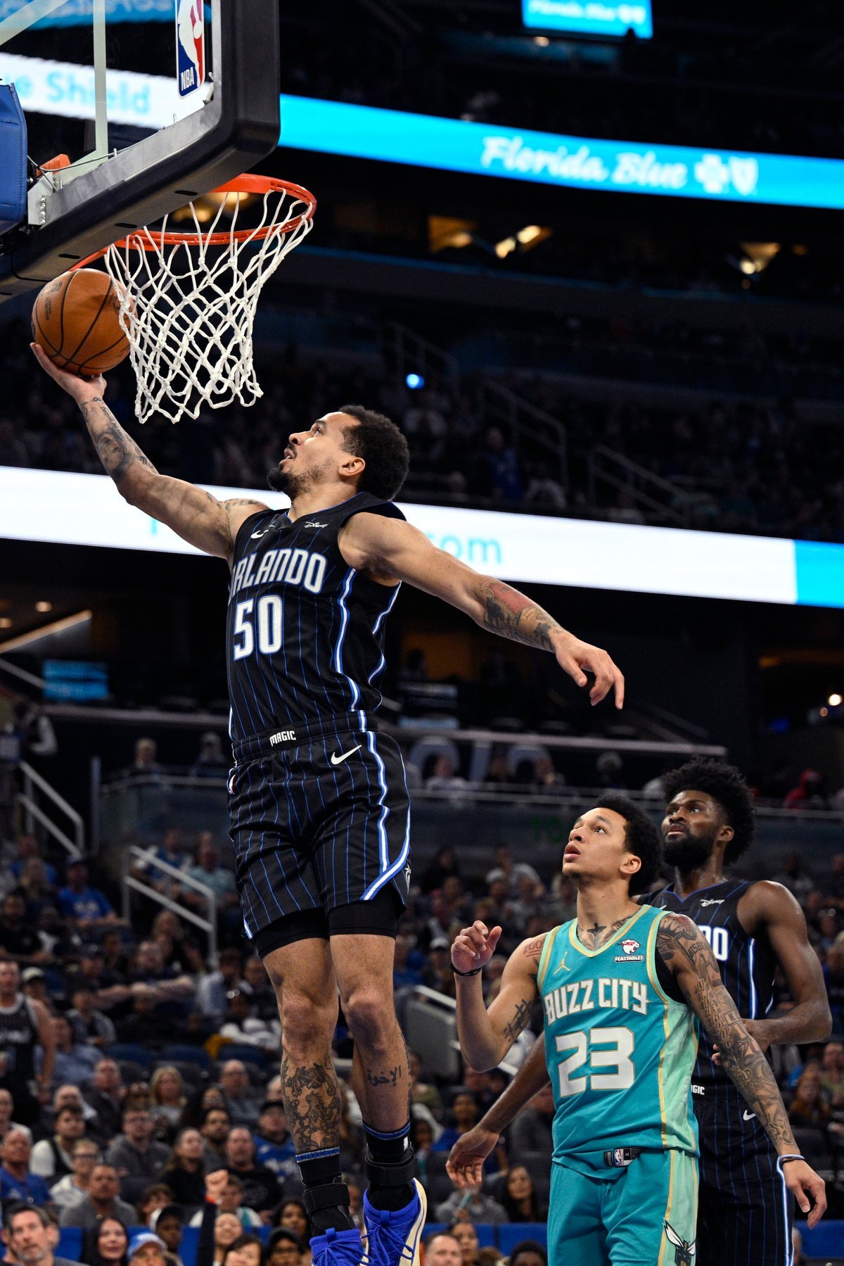 Magic clinch a play-in spot in 112-92 win over Hornets