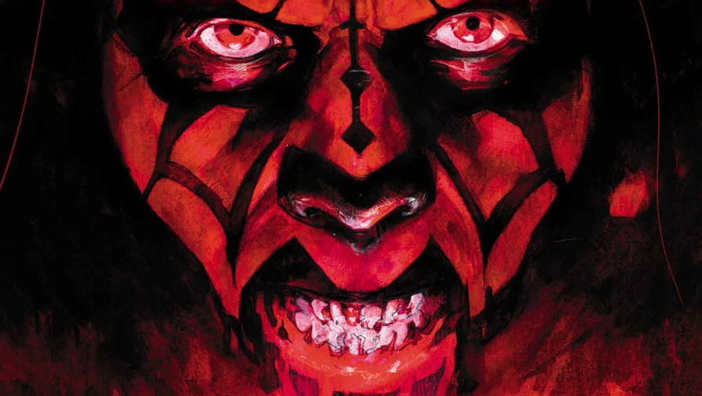 Menacing ‘Star Wars’ Sith apprentice scores a new anthology in ‘Darth Maul: Black, White & Red’