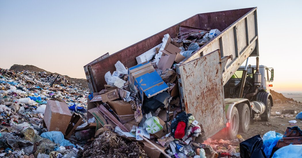 Methane From Landfills Is a Big Driver of Climate Change Study Says