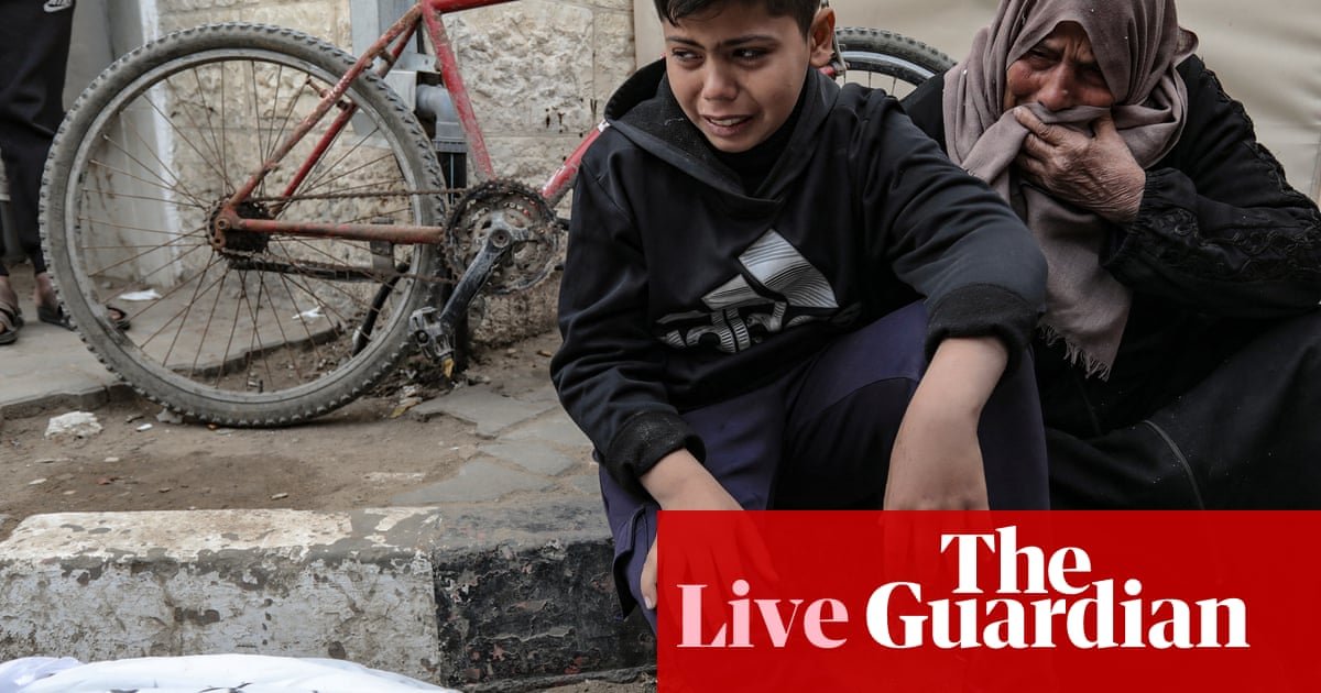 Middle East crisis live UN team saw large number of gunshot wounds among Gaza food aid injured Biden hopes for ceasefire by Ramadan | Israel Gaza war