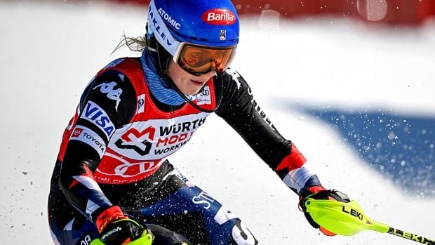 Mikaela Shiffrin clinches 8th women’s slalom title in return from injury