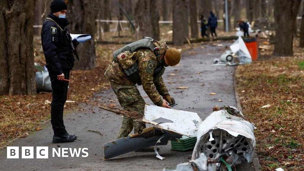 Missiles and drones pound Ukraine's capital