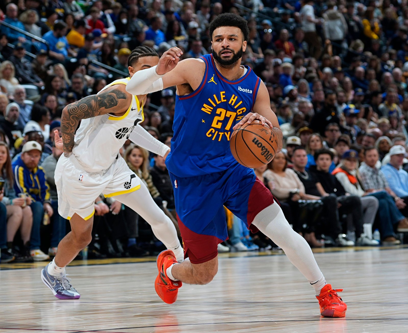 NBA: Nuggets trounce shorthanded Jazz