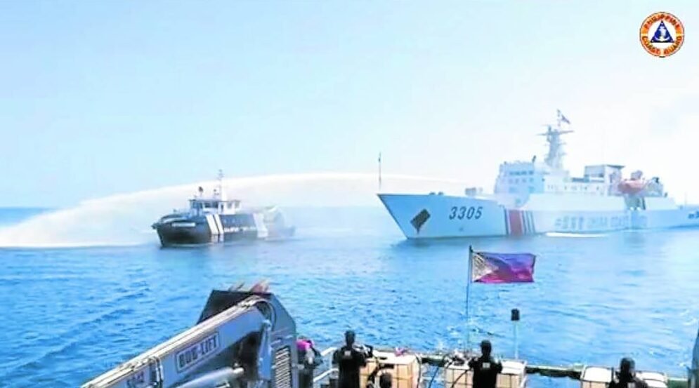 Despite its continued aggression and incursion in the West Philippine Sea the Chinese Foreign Ministry claimed on Monday evening that in no such situation China harassed the Philippines