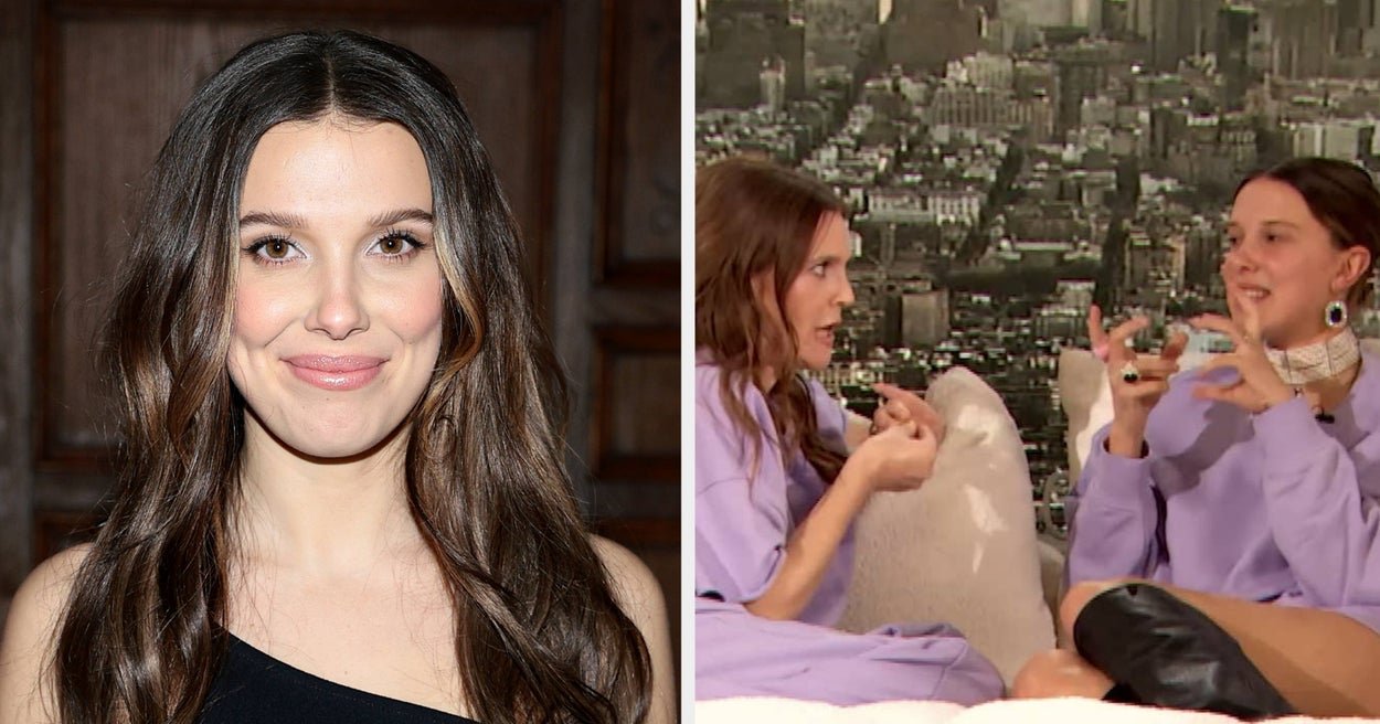 People Are Praising Millie Bobby Brown For Going Makeup Free On The Drew Barrymore Show