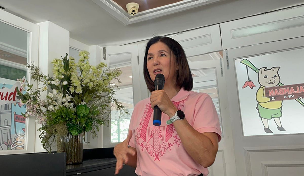 Pia Cayetano to market vendors housewives Use AI technology