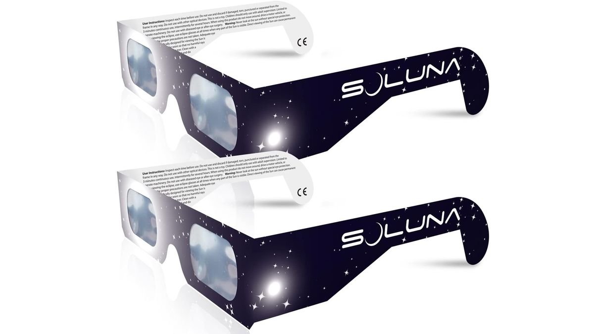 Solunar Solar Eclipse Glasses Two Pack