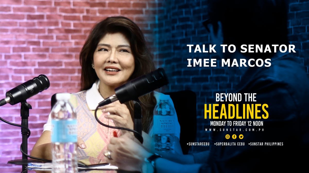 Talk to Senator Imee Marcos