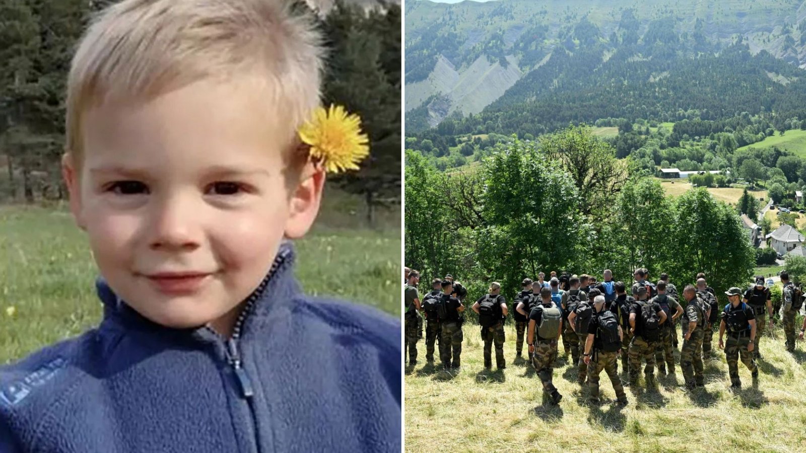 Tragic update on case of missing Emile as two year olds remains found in Alpine village nine months after he vanished