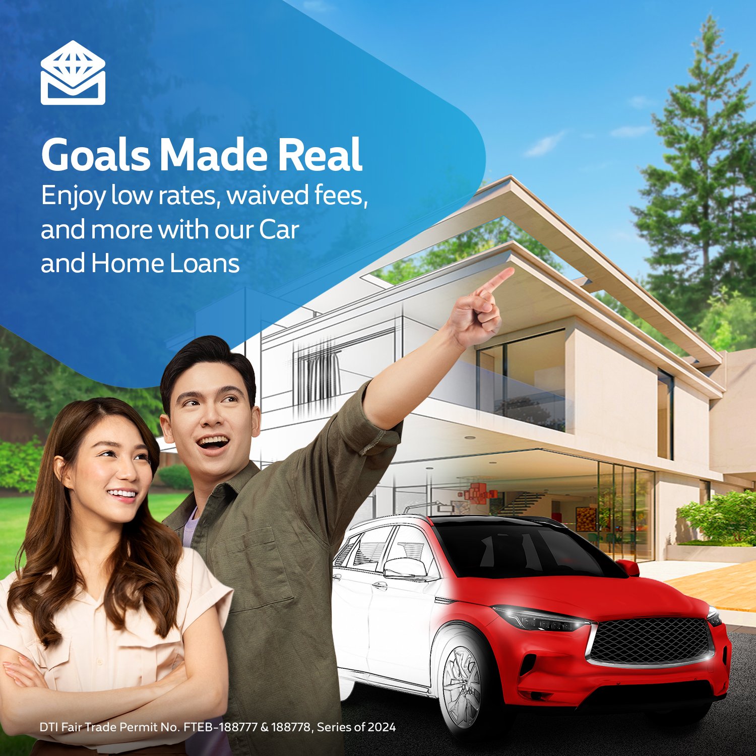 Turn your goals into reality with Metrobanks car and home loan offers