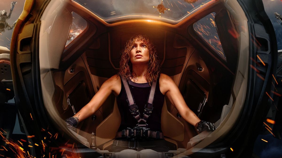 Watch Jennifer Lopez pilot a space mech in 1st teaser for Netflix sci fi film Atlas video