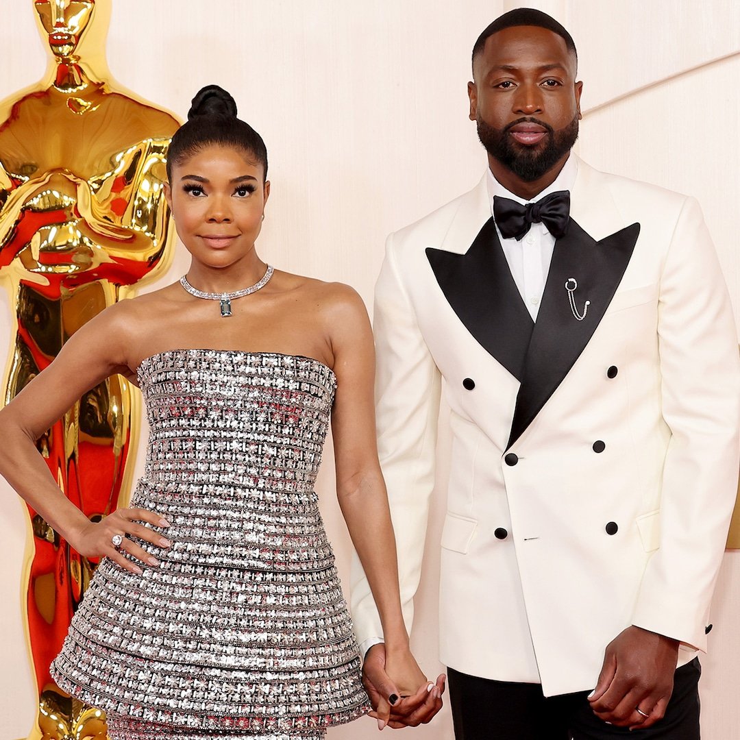 Youll Cheer for Gabrielle Union Dwyane Wades Oscars 2024 Date Night