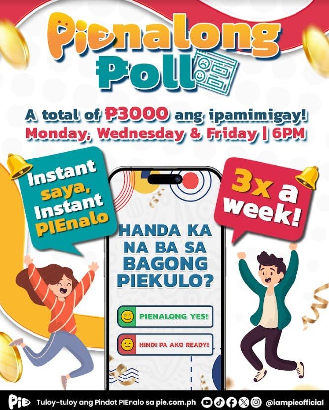 Your New 6 pm Habit PIEnalong Poll is All About Quick Fun and Cash Prizes