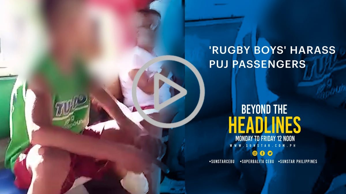 Rugby Boys Harass PUJ Passengers