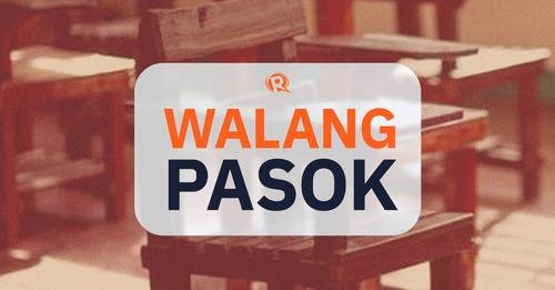 #WalangPasok: Class suspensions, Wednesday, April 24, 2024