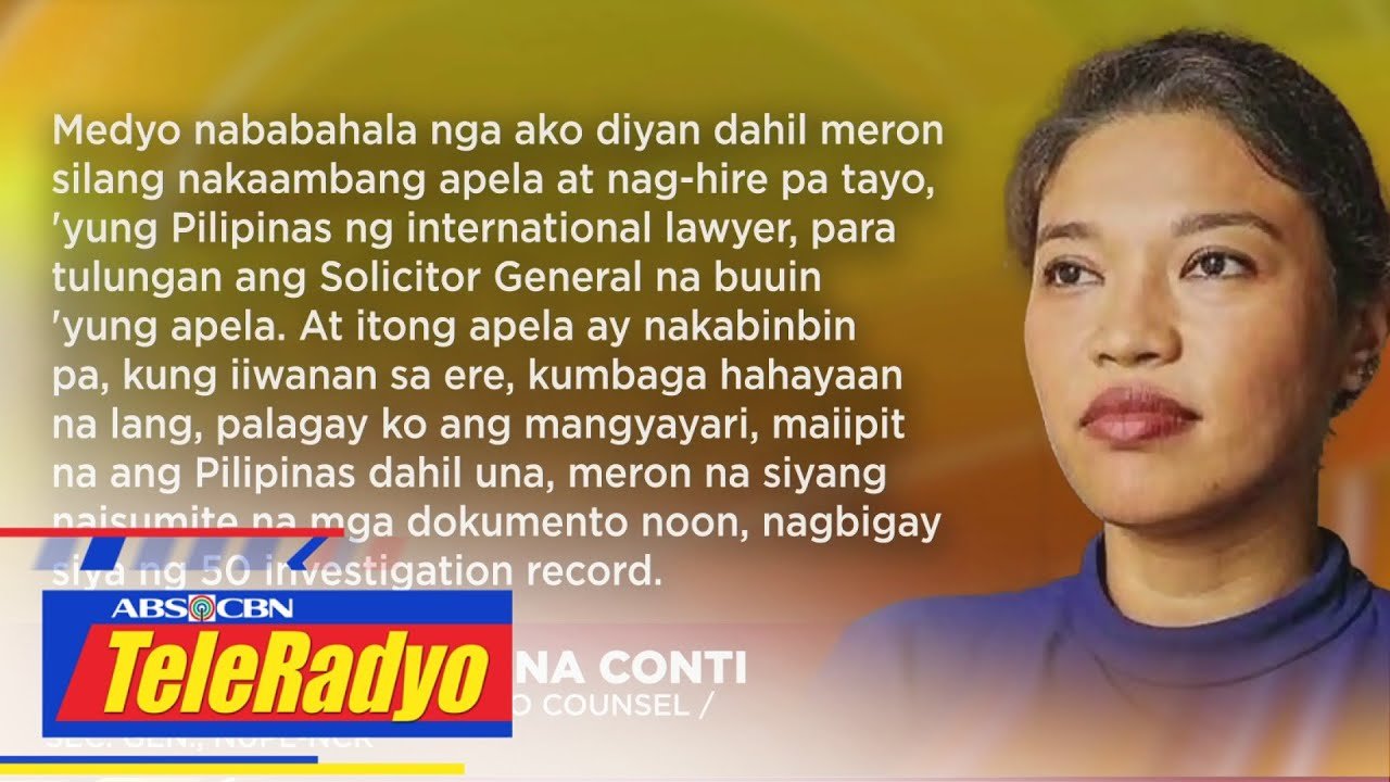 Posibleng subject ng ICC probe maiipit sa pahayag ni Marcos na wala nang susunod na hakbang ang PH