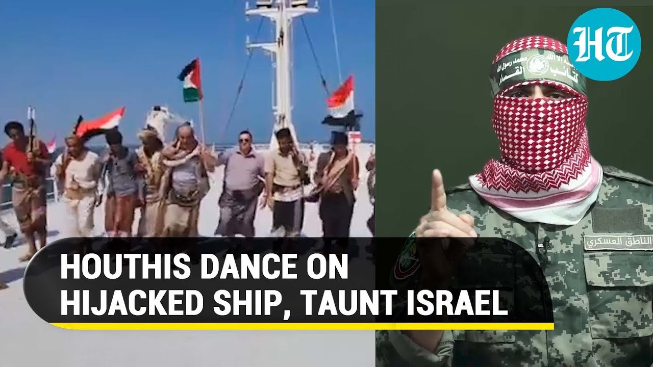Hamas’ Abu Obaida Speaks On Houthis Capturing ‘Israeli’ Ship As Yemenis Dance On Vessel To Taunt IDF