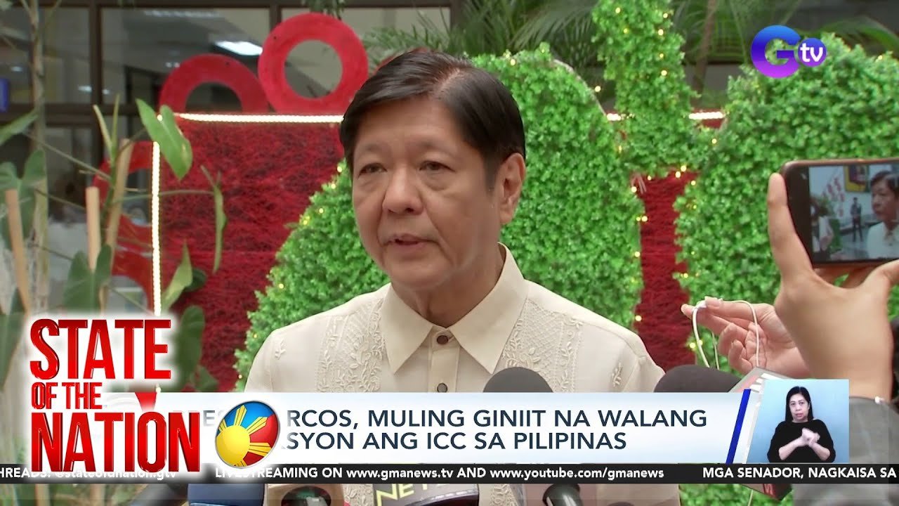 Pres. Marcos, muling iginiit na walang hurisdiksyon ang ICC sa Pilipinas | SONA