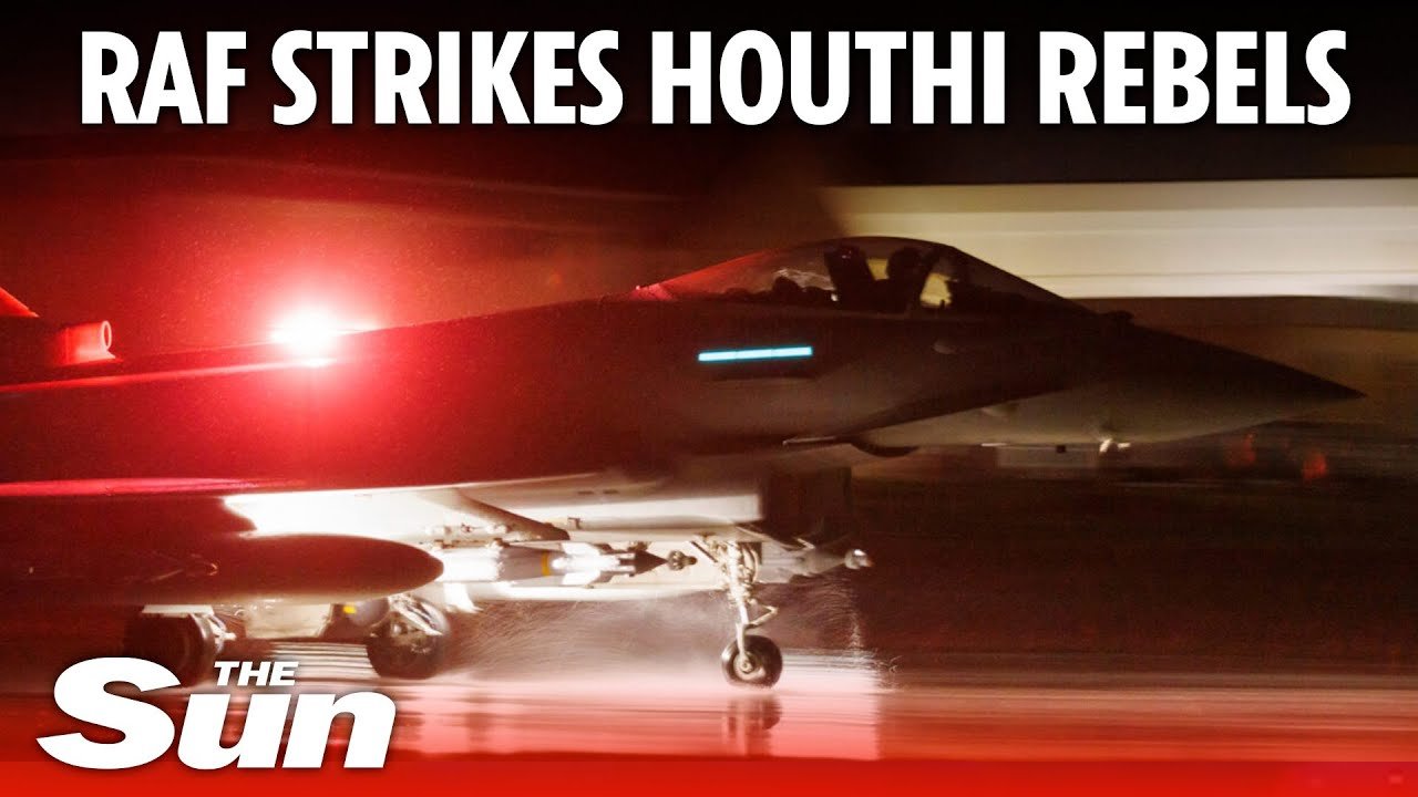 Britain’s RAF Typhoons launch 2nd blitz on Houthi rebels with laser guided bombs