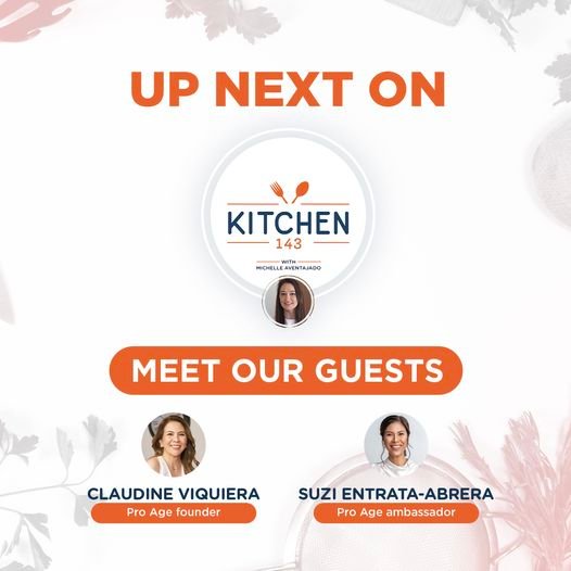 In this episode, #Kitchen143 host Michelle Aventajado of Momma ‘N Manila invades Pro Age owner Claudine Viquiera’s kitch…