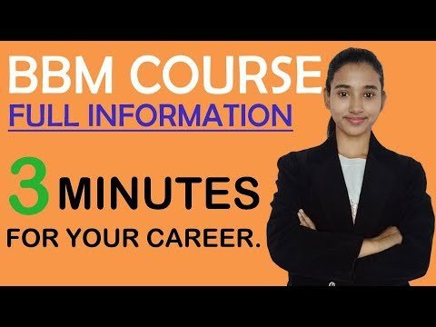 BBM course details in hindi