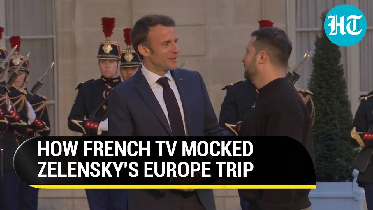 ‘A travelling circus’: Ukraine fumes after French TV ridicules Zelensky’s Europe tour | Watch