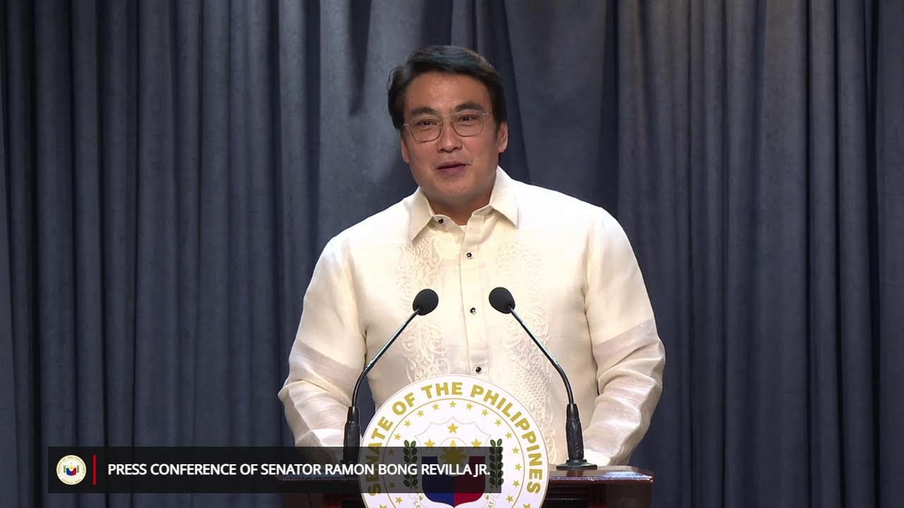 Press Conference of Senator Ramon Bong Revilla Jr. (February 26, 2024)