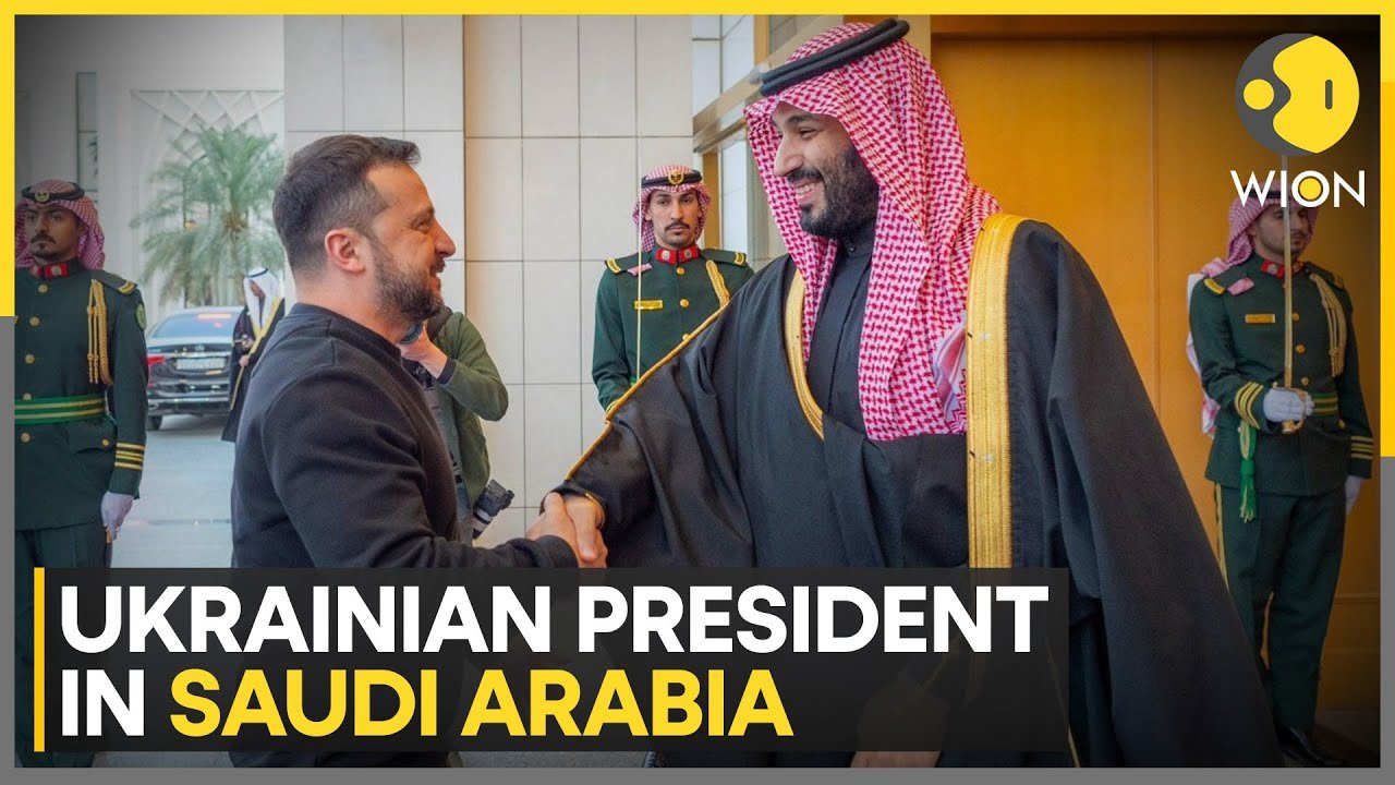 Ukraine’s Zelensky in Saudi Arabia to push for peace, POW deal with Russia | WION News