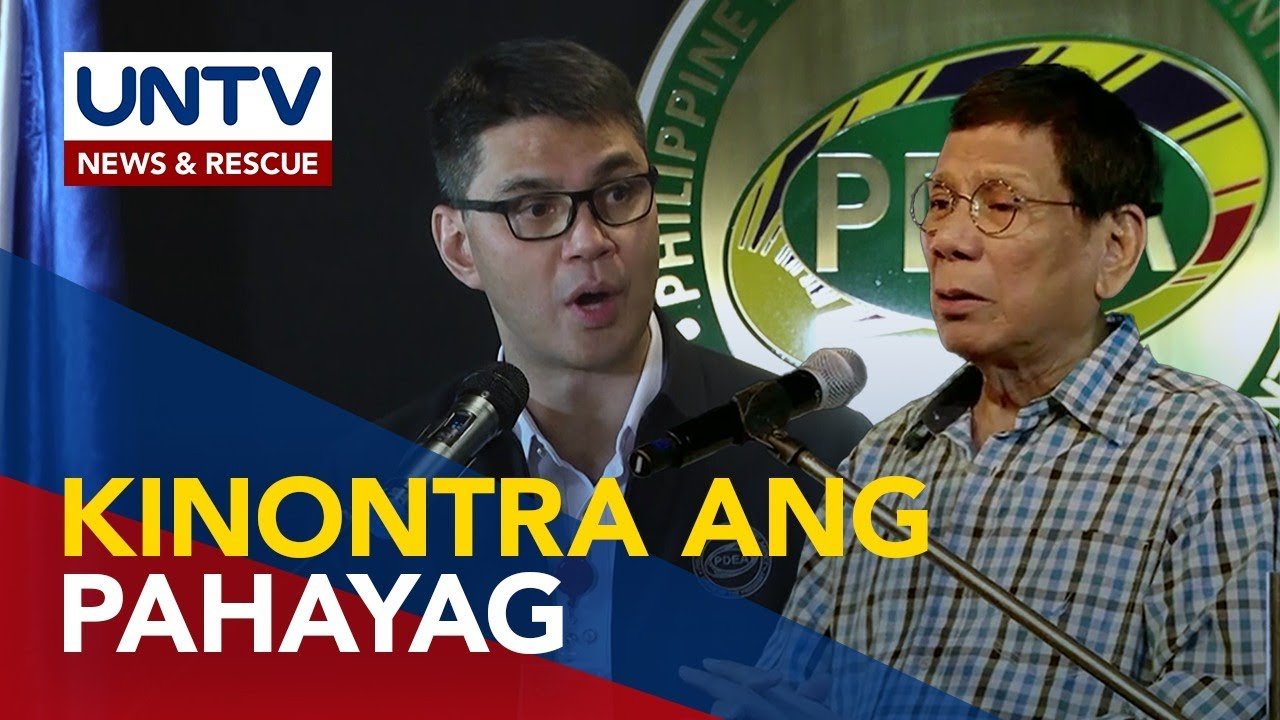 PDEA, kinontra si ex-Pres. Duterte: PBBM, hindi kasama sa listahan ng drug suspects