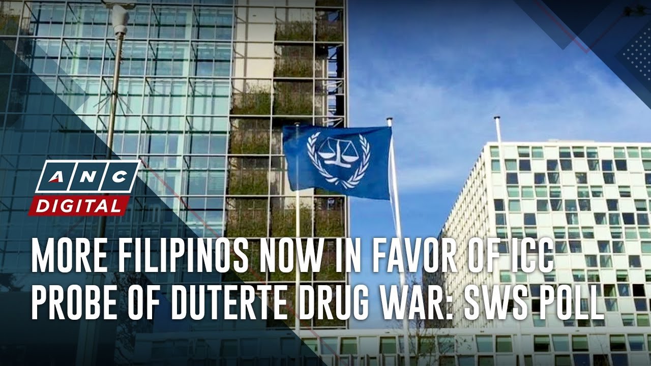 More Filipinos now in favor of ICC probe of Duterte drug war: SWS poll | ANC