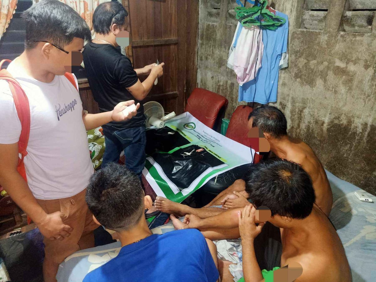 3 nabbed in drug den raid in Barangay Basak San Nicolas