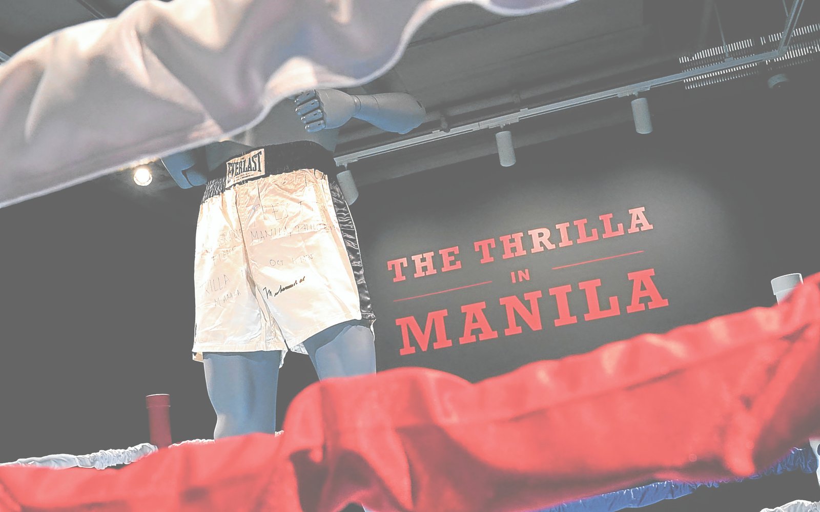 Ali’s ‘Thrilla in Manila’ shorts up for auction