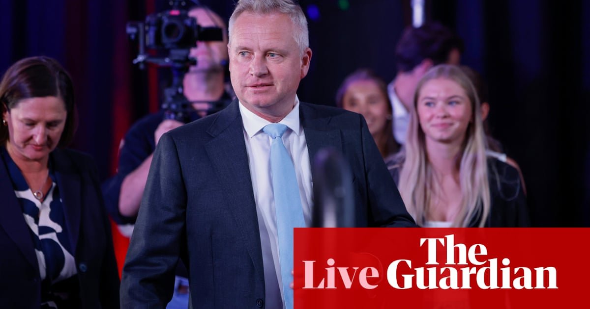 Australia news live Tasmanian Liberals secure deal with Jacqui Lambie Network to form government | Australia news