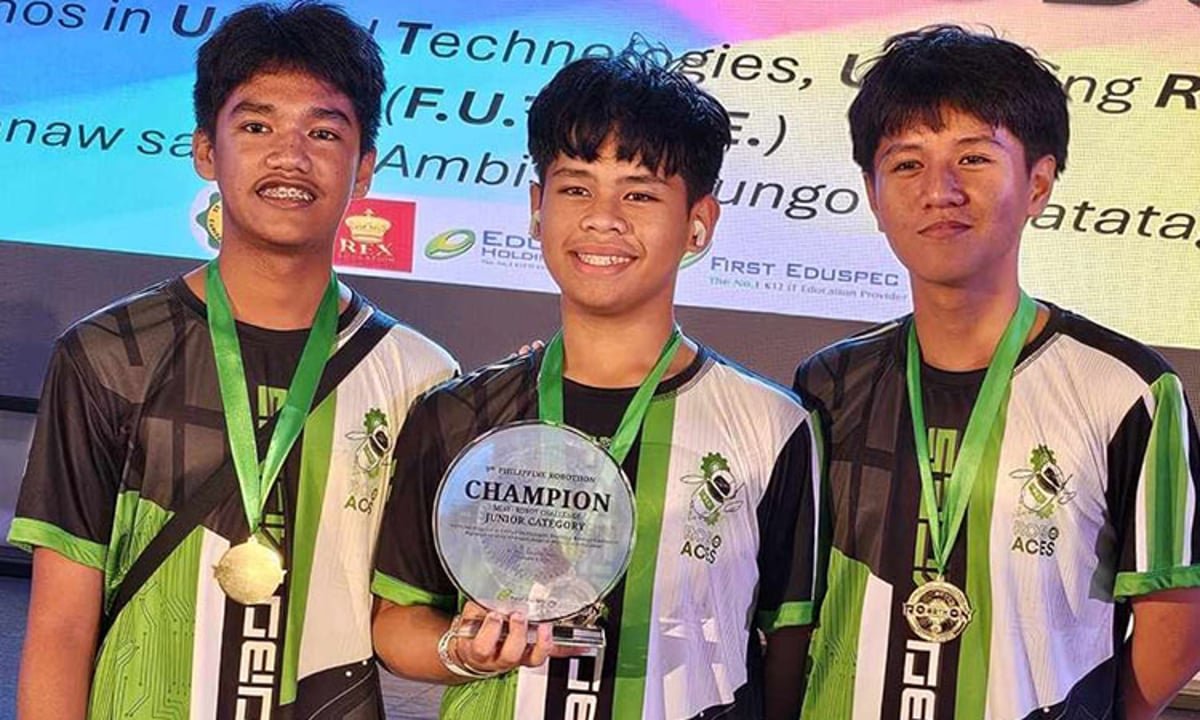 BCT Robo Aces overall runner up in PH Robothon