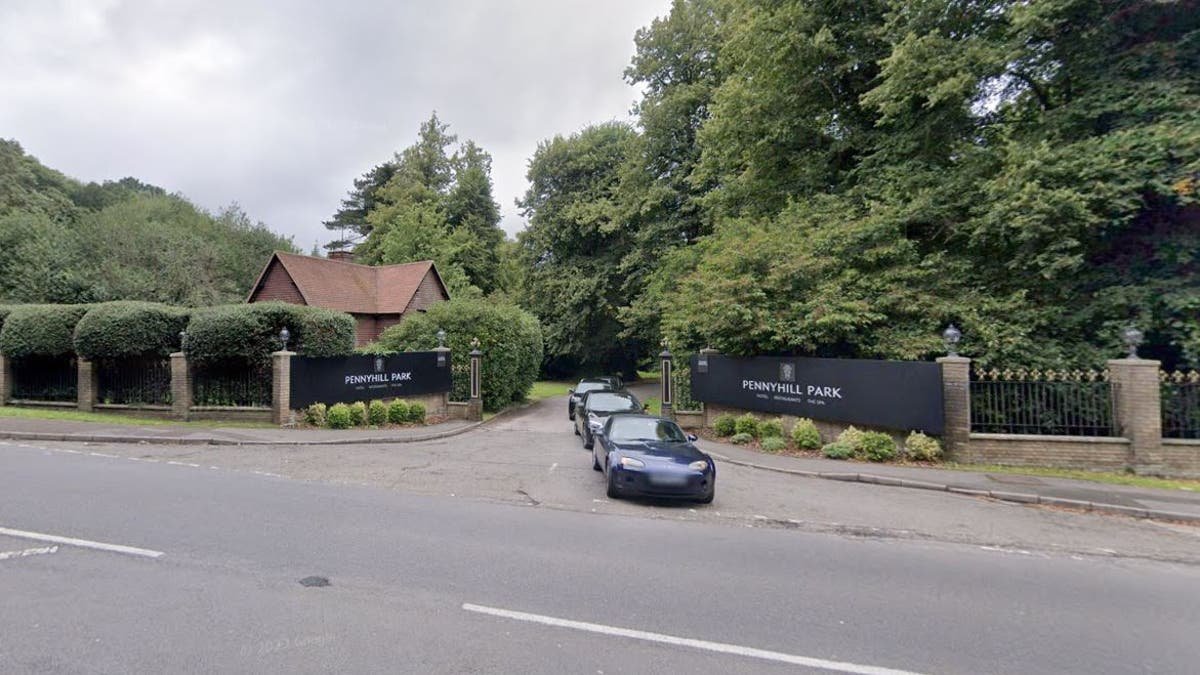 Bagshot Woman found dead at luxury Surrey hotel as man arrested on suspicion of murder
