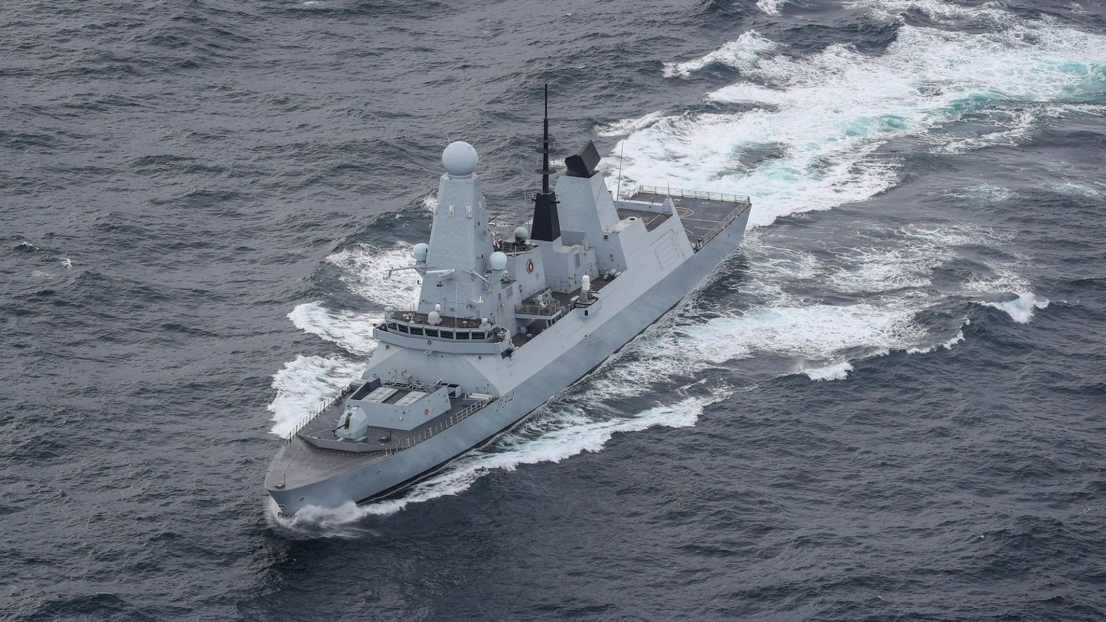 Brit warship HMS Diamond blasts Houthi missile out of the sky in Red Sea for first time after rebel attack on cargo ship