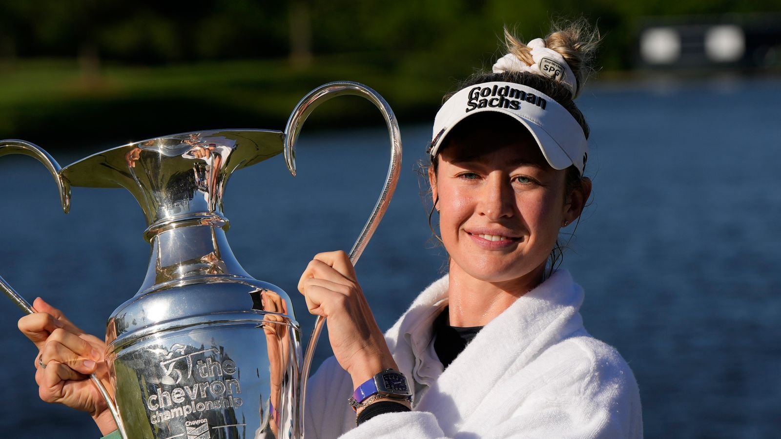 Chevron Championship: Nelly Korda equals LPGA record as she claims wins first women’s major of 2024 | Golf News