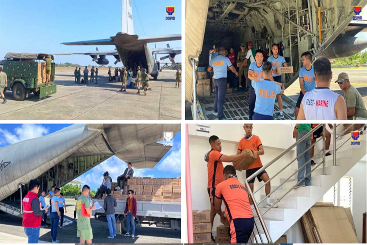 DSWD Airlifts Food Packs To Batanes Following Tsunami Alert From Taiwan Quake