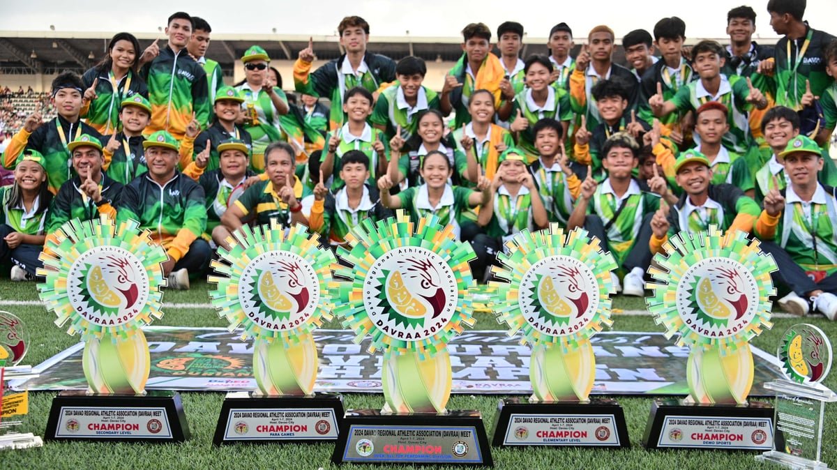 Davao City retains Davraa Meet overall championship